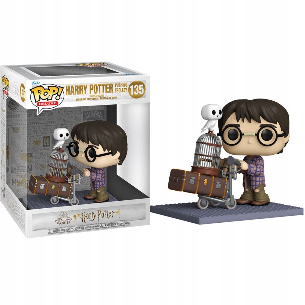 Funko Pop! Deluxe 135 Harry Potter s vozíkem