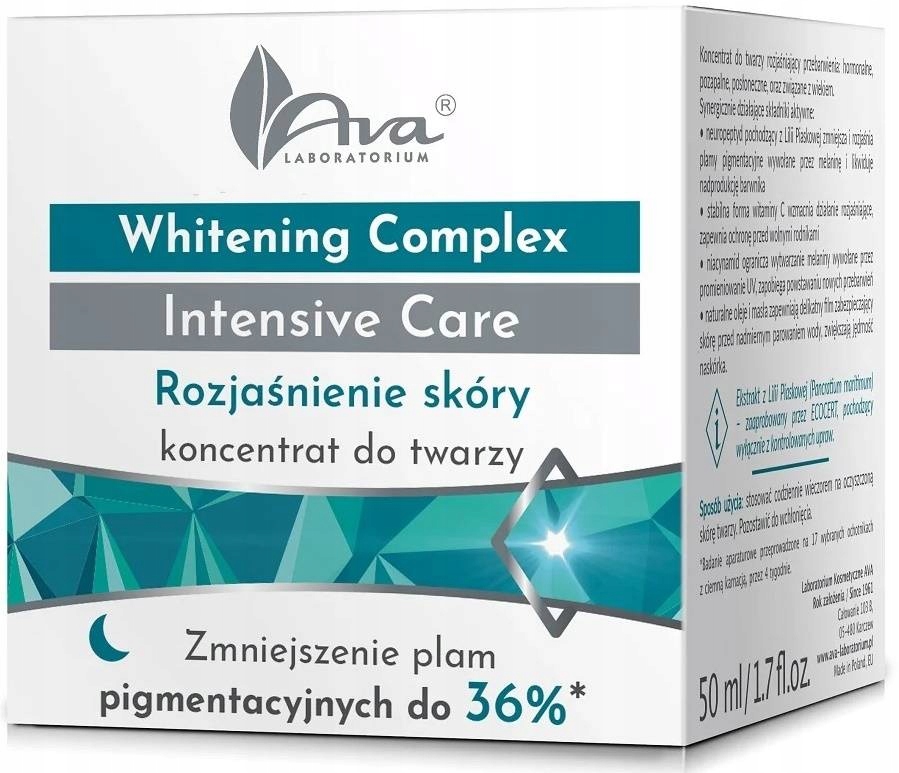 

Ava Whitening Complex Krem Rozjaśniający Na Noc