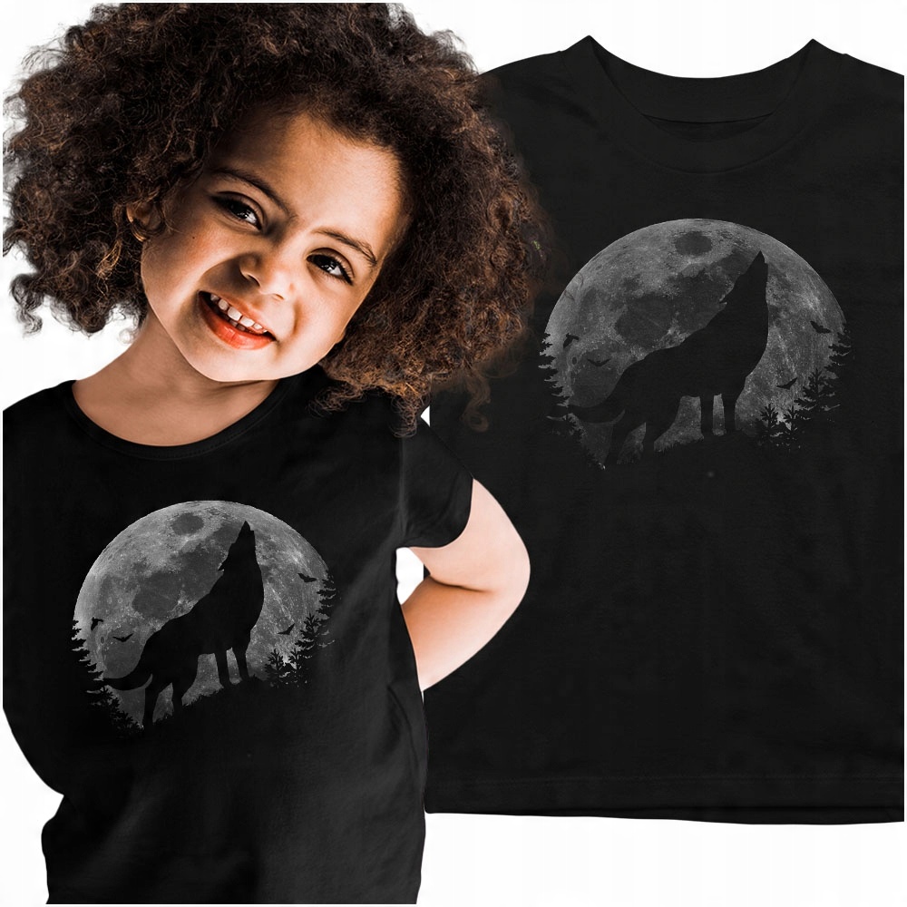 

Koszulka Wiedzmin Moon Wilk Księżyc Wolf 3D 146