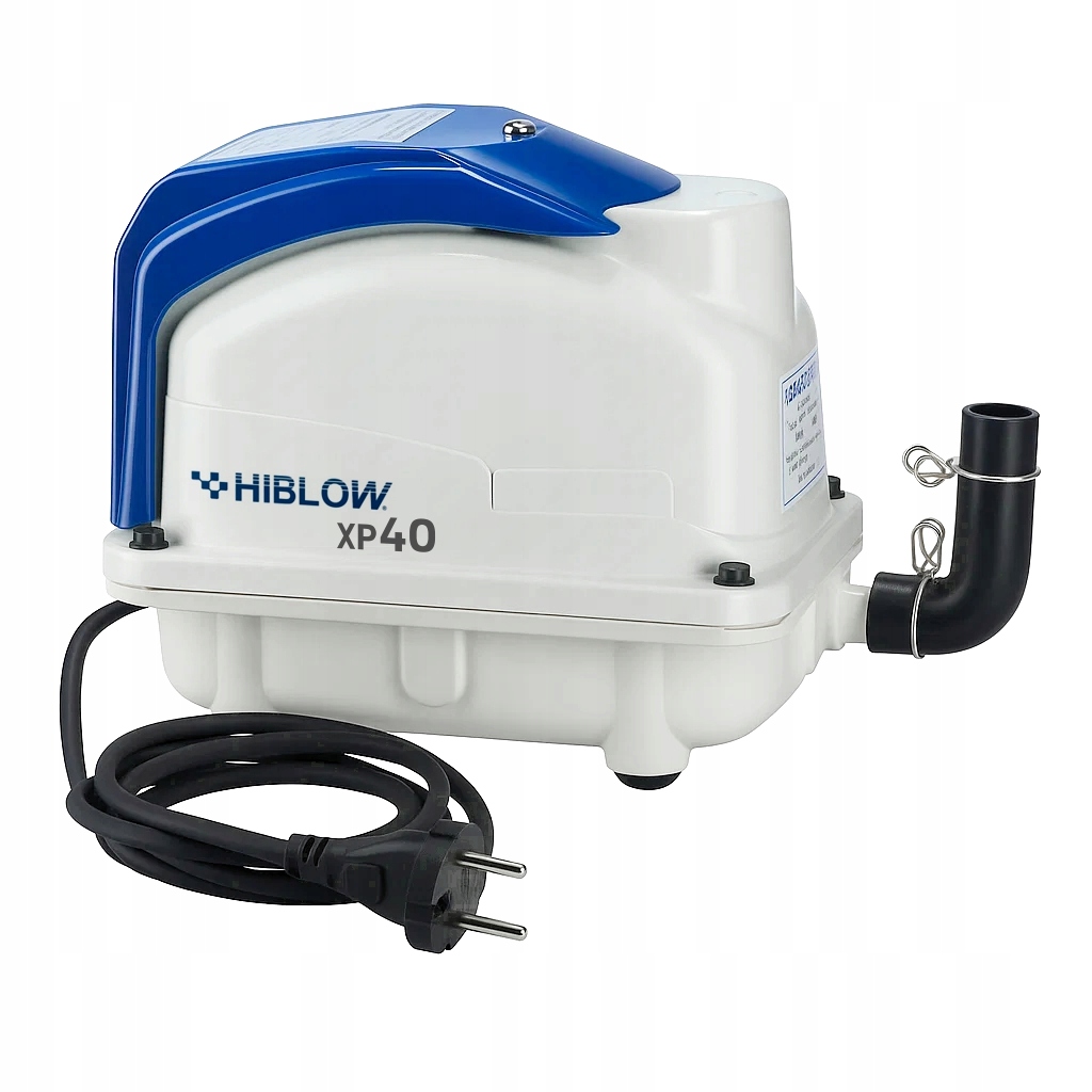 Hiblow Xp 40 Dmuchawa Membranowa Pompa Kompresor Do Oczka Szamba Wydajna