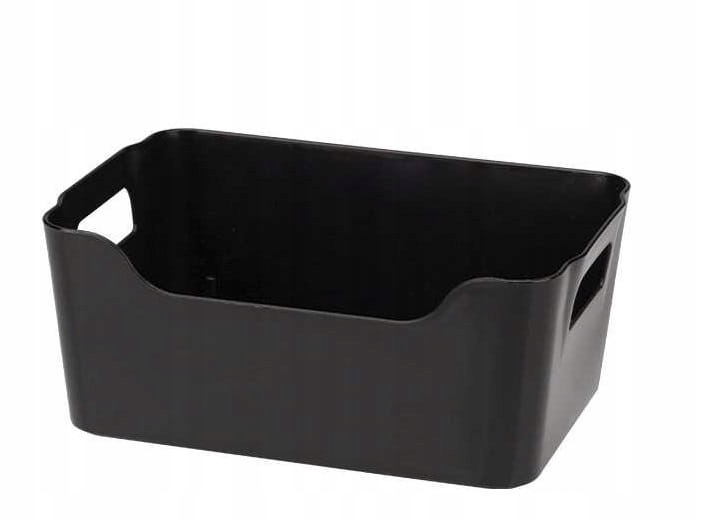 Organizer pojemnik pudełko 20x14x8 cm 1,8L czarny