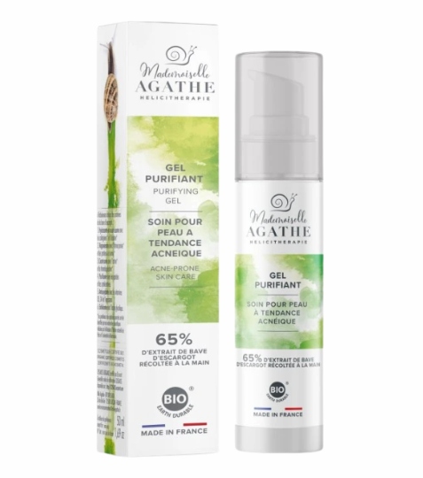 Mlle Agathe Mademoiselle Agathe čistící gel pro péči o pleť s akné 50 ml