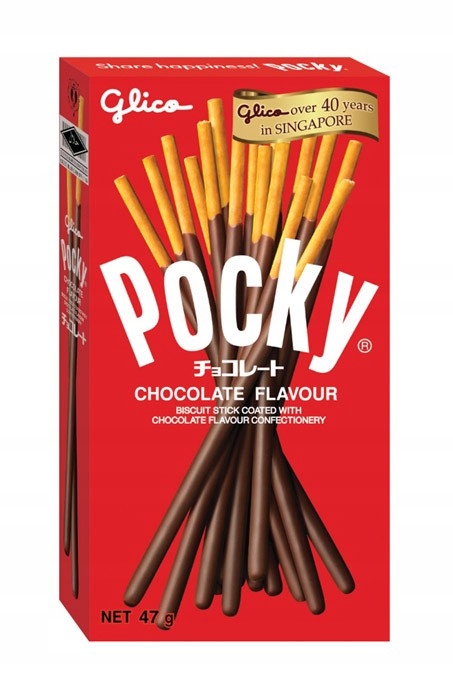 

Paluszki biszkoptowe Pocky czekolada 49 g