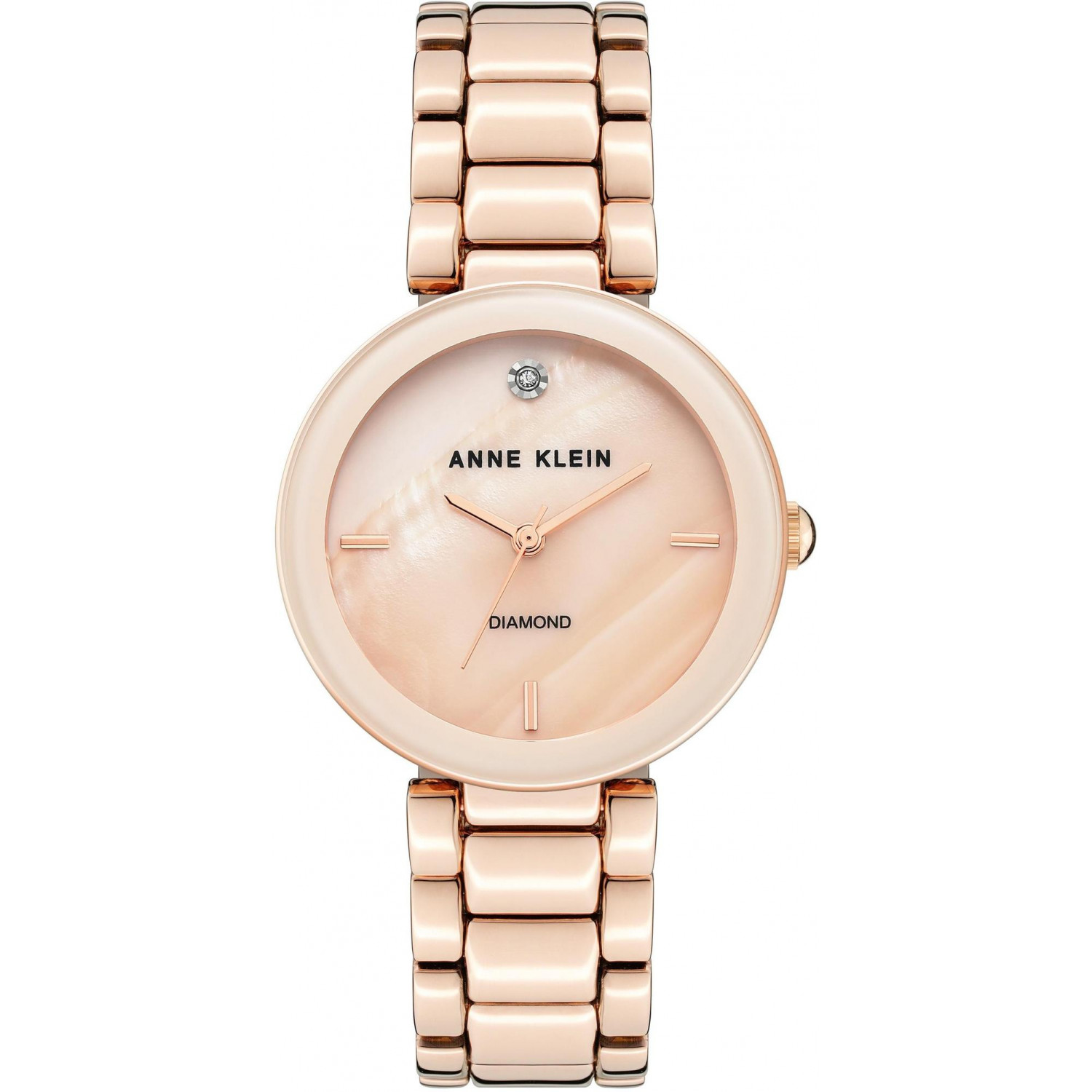 Dámské hodinky Anne Klein AK-1362BMRG růžové zlato
