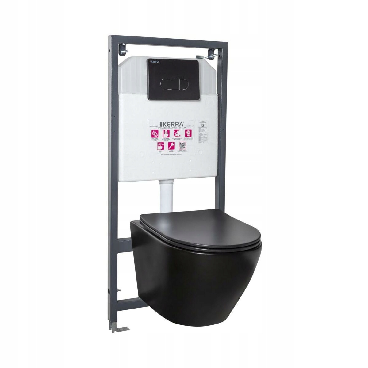 Zestaw podtynkowy WC Delos Kerra