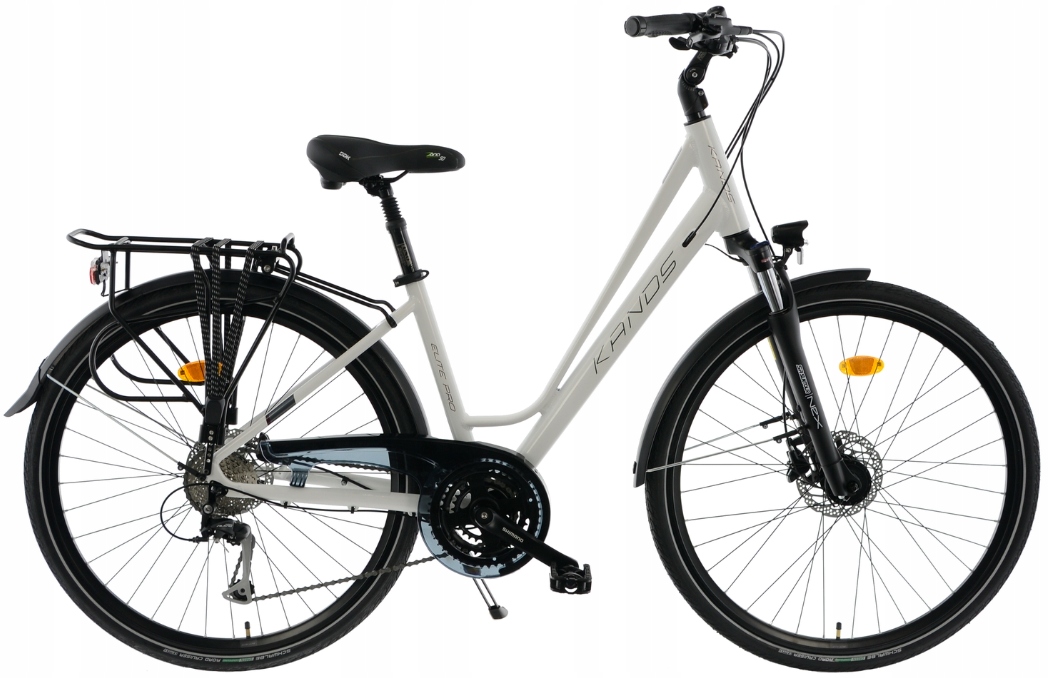 Rower trekkingowy Kands 28 Elite Pro Alivio V3 Damski biały