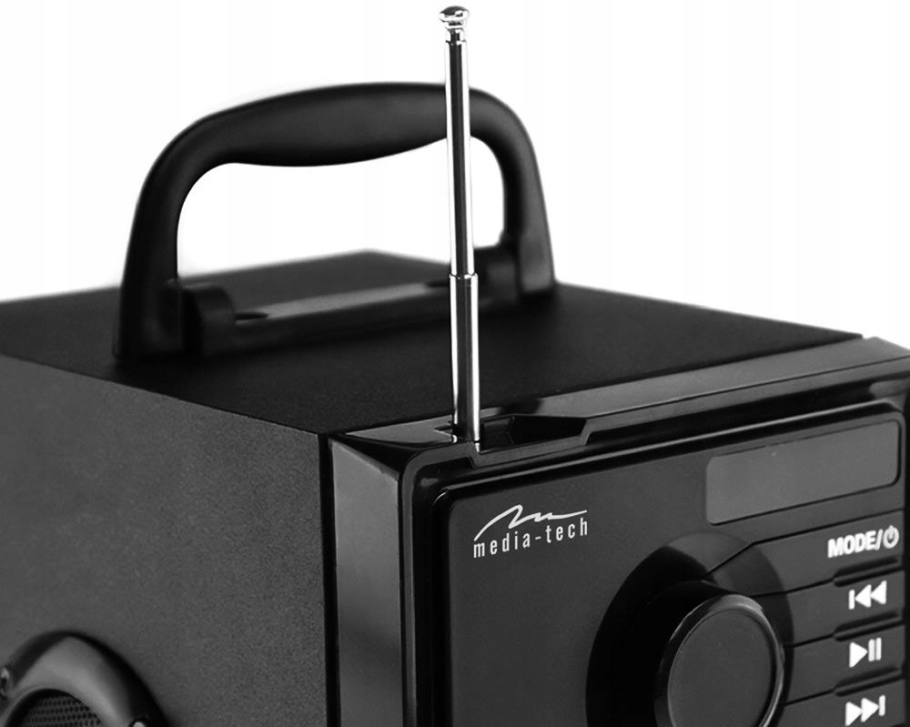Głośnik BOOMBOX MediaTech Bluetooth5.1 FM 600W USB SD Sterowanie pilot bezprzewodowy