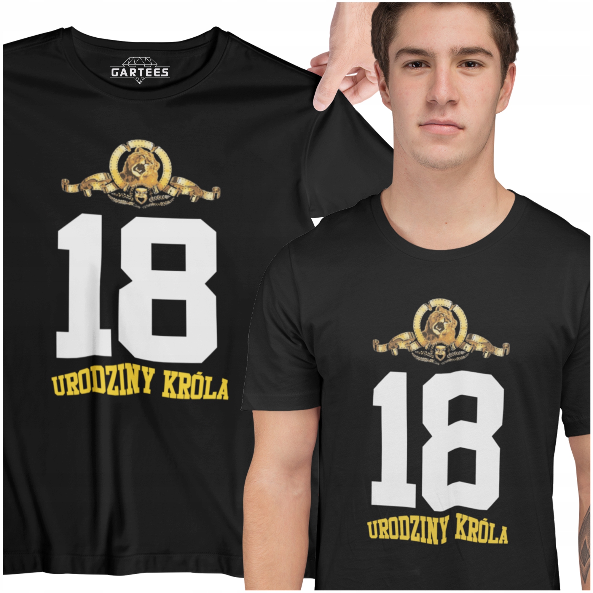 

T-shirt Dla Chłopaka Na Osiemnastke 18 Urodziny