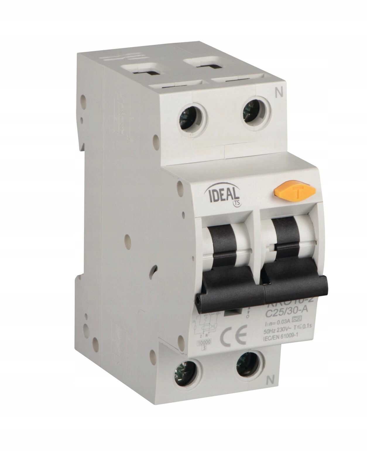 Diferenciální proudový spínač s nadproudovým členem 25A 10kA 2P Typ A 230AC V