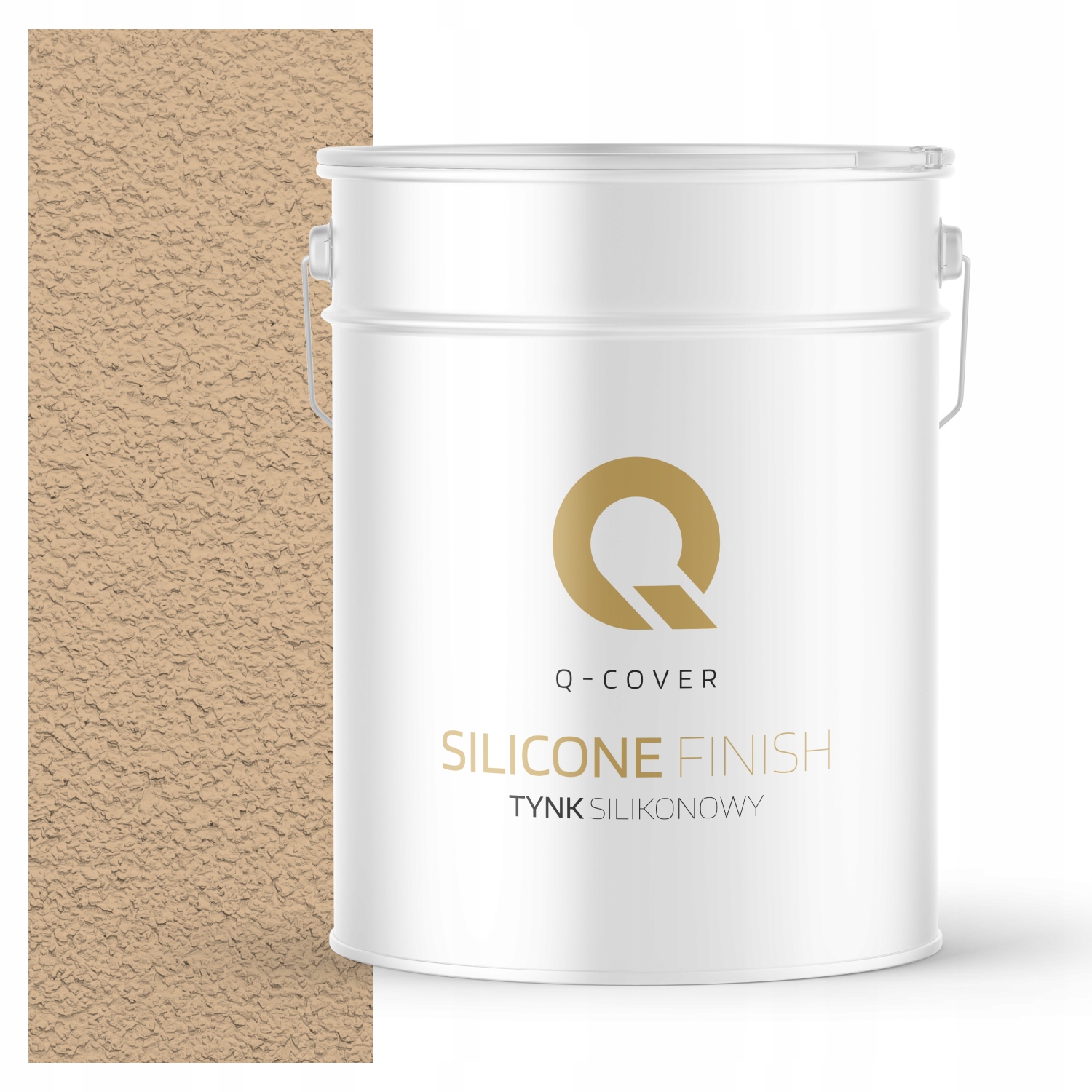 Silikonová Fasádní Omítka Béžová 15 Kg Beránek Granulace 1.0 mm F445