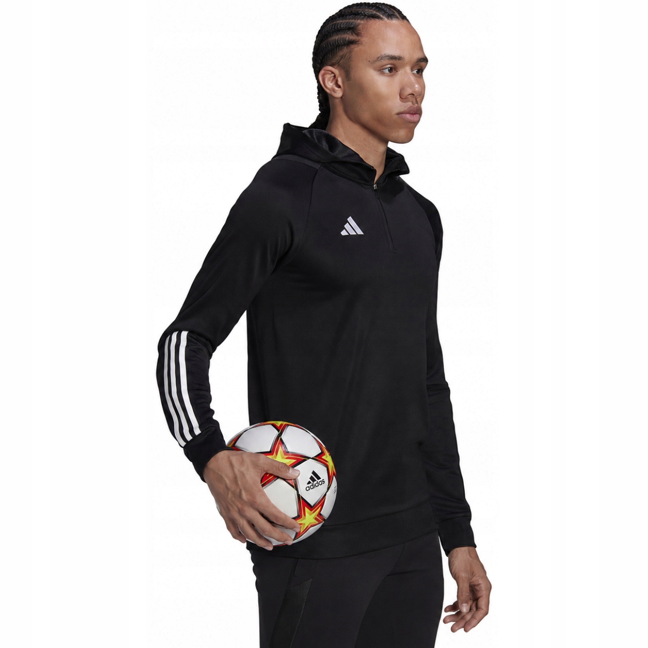 Pánská mikina adidas Tiro 23 Competition Hoodie černá HE5648 S