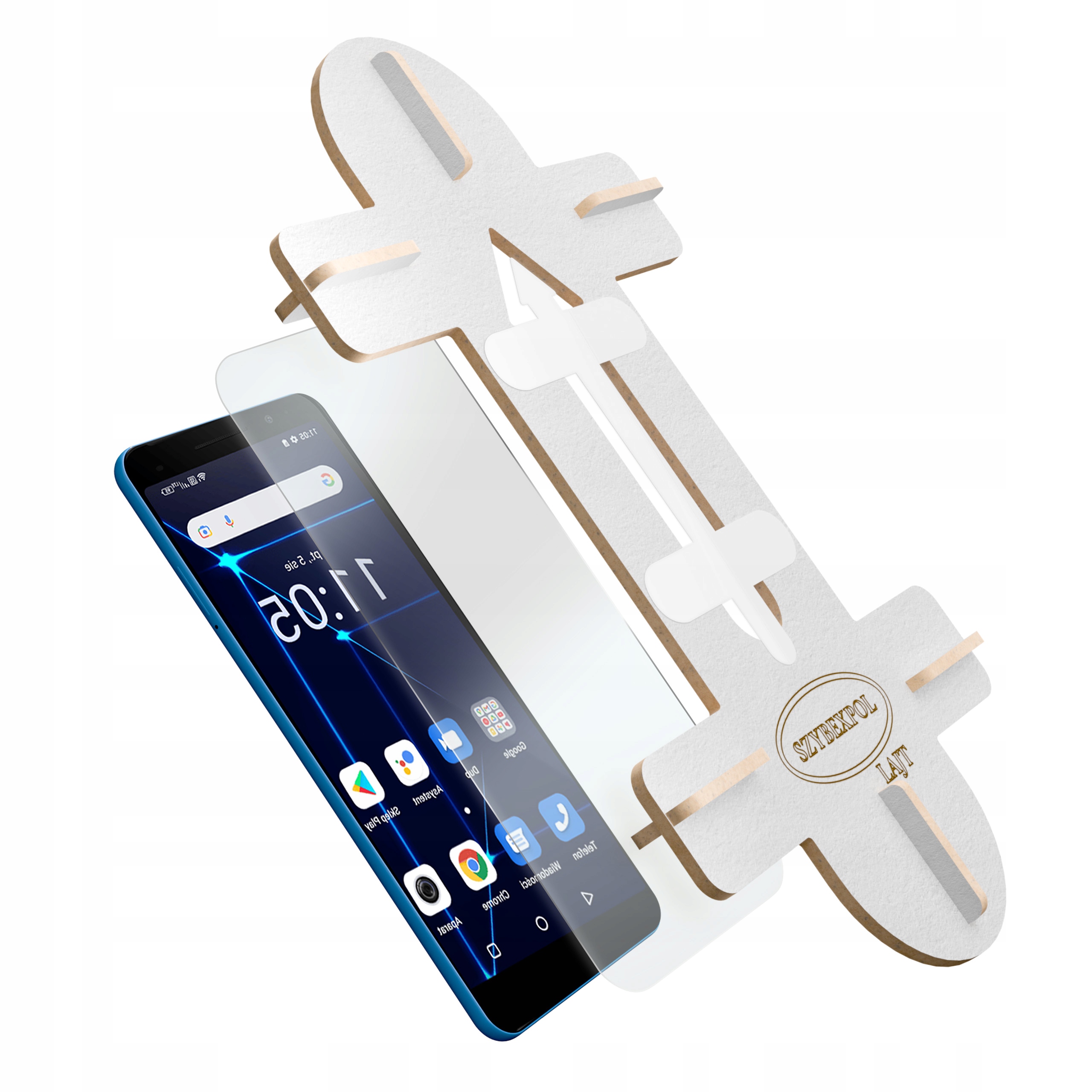 Antyodciskowa folia ochronna z aplikatorem do Hammer Construction