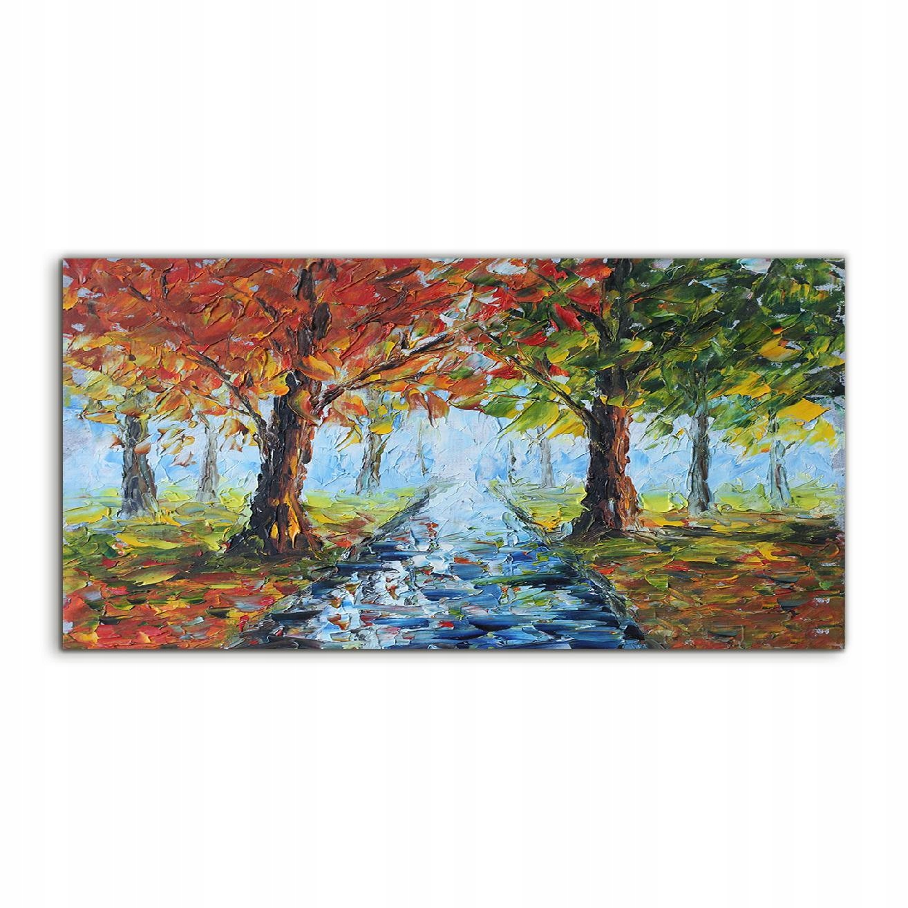 

Obraz akryl 100x50 wiszący Krajobraz Deszcz Jesień