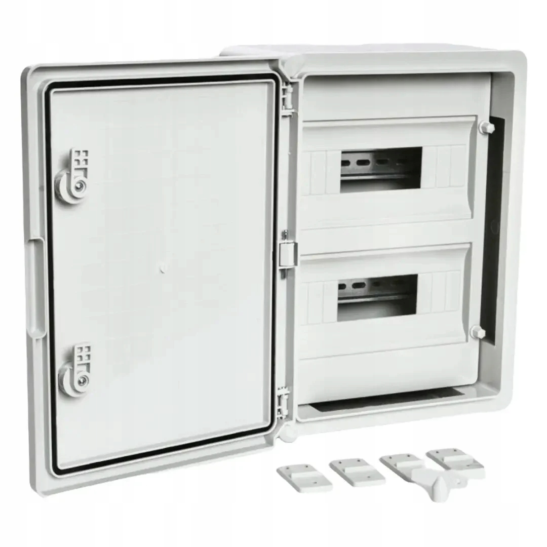 Rozvodnice plastová pro modulové přístroje šedé dveře, IP65, Plastim 300x40