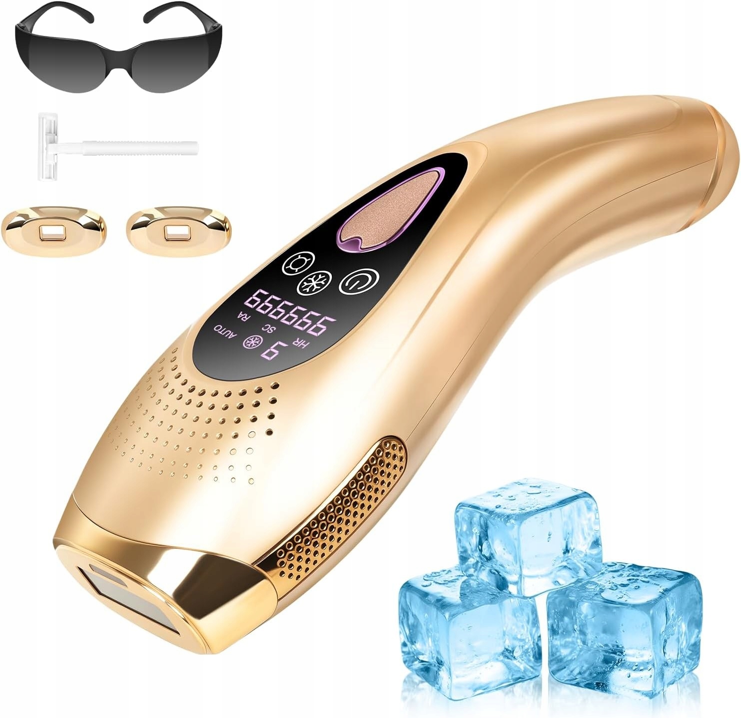 Ipl epilátor Epilátor Ipl Body Care Křemenná lampa Ice Cool