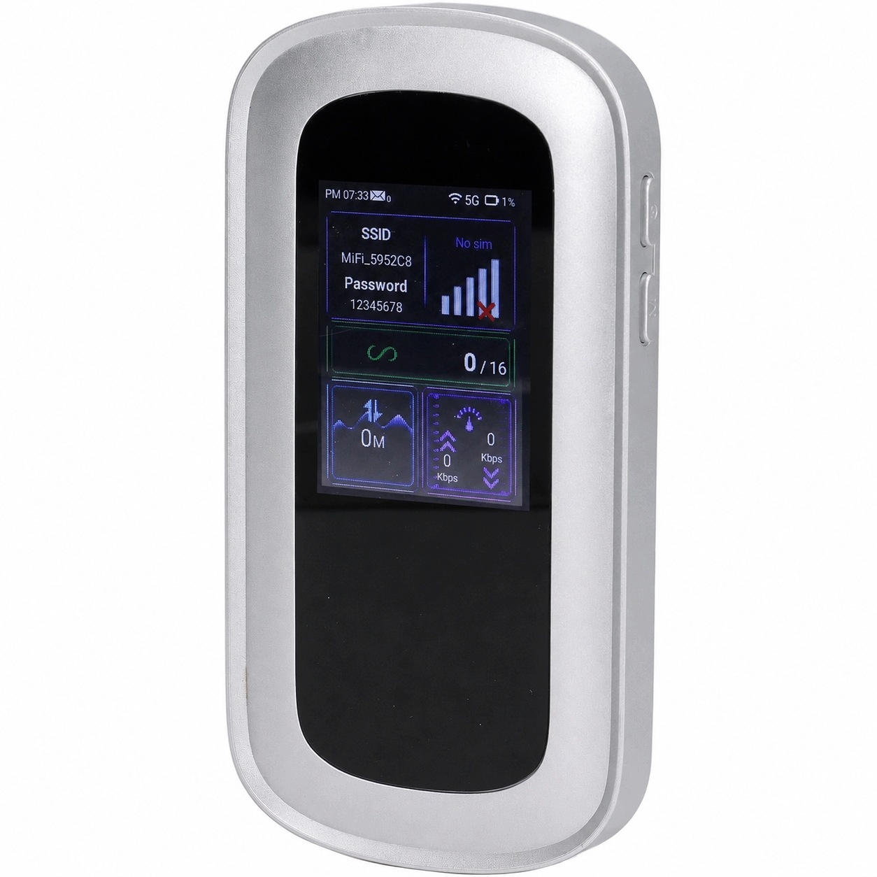 Bezdrátový mobilní router 5G 2x Sim MiFi Lan Wifi 6 Edup EP-9567