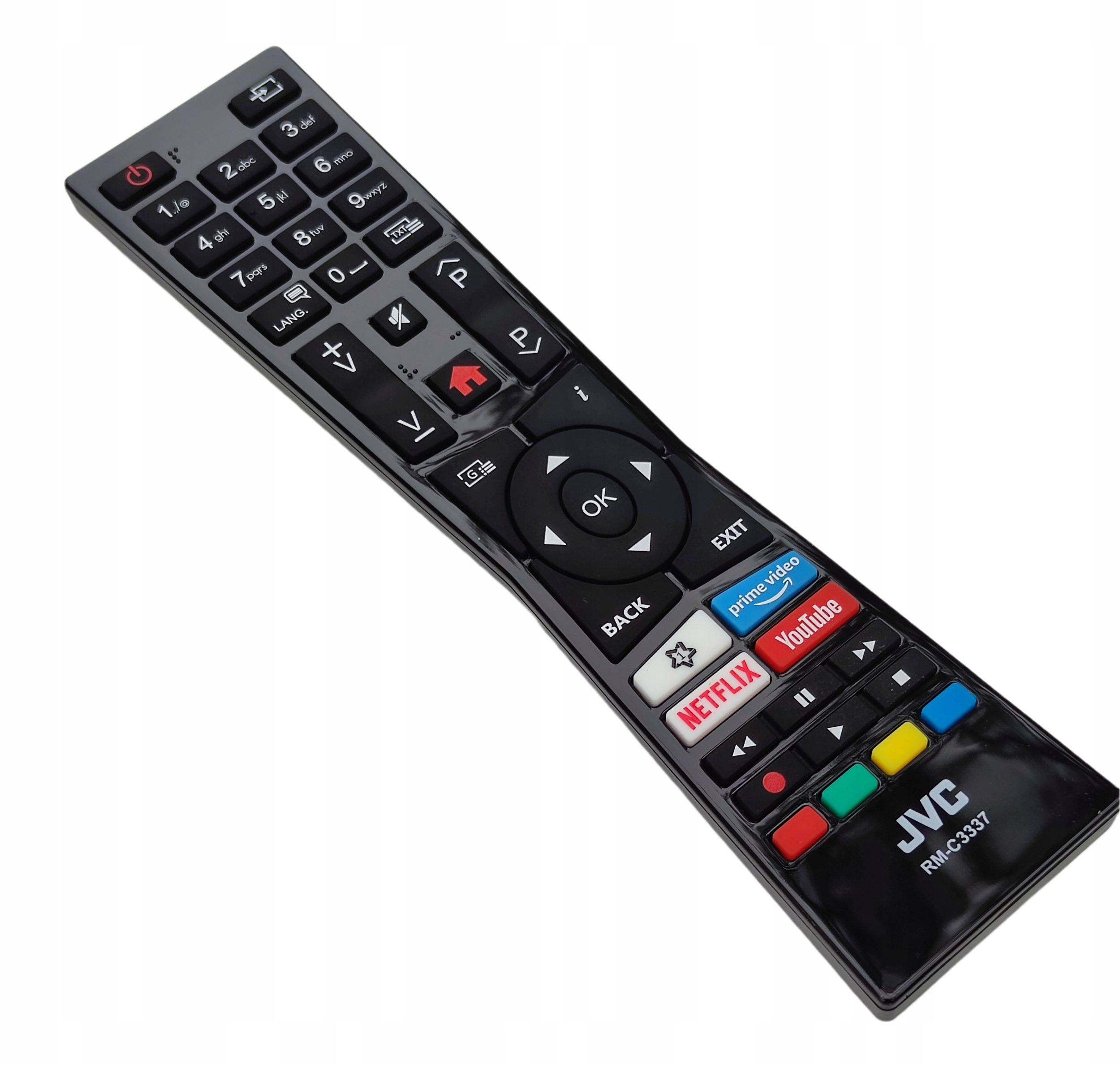 PILOT JVC RM-C3337 NETFLIX YPUTUBE PRIME VIDEO