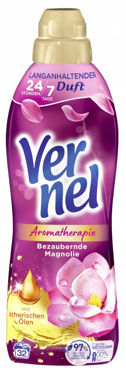 

Płyn do płukania Vernel Czarująca Magnolia 800 ml