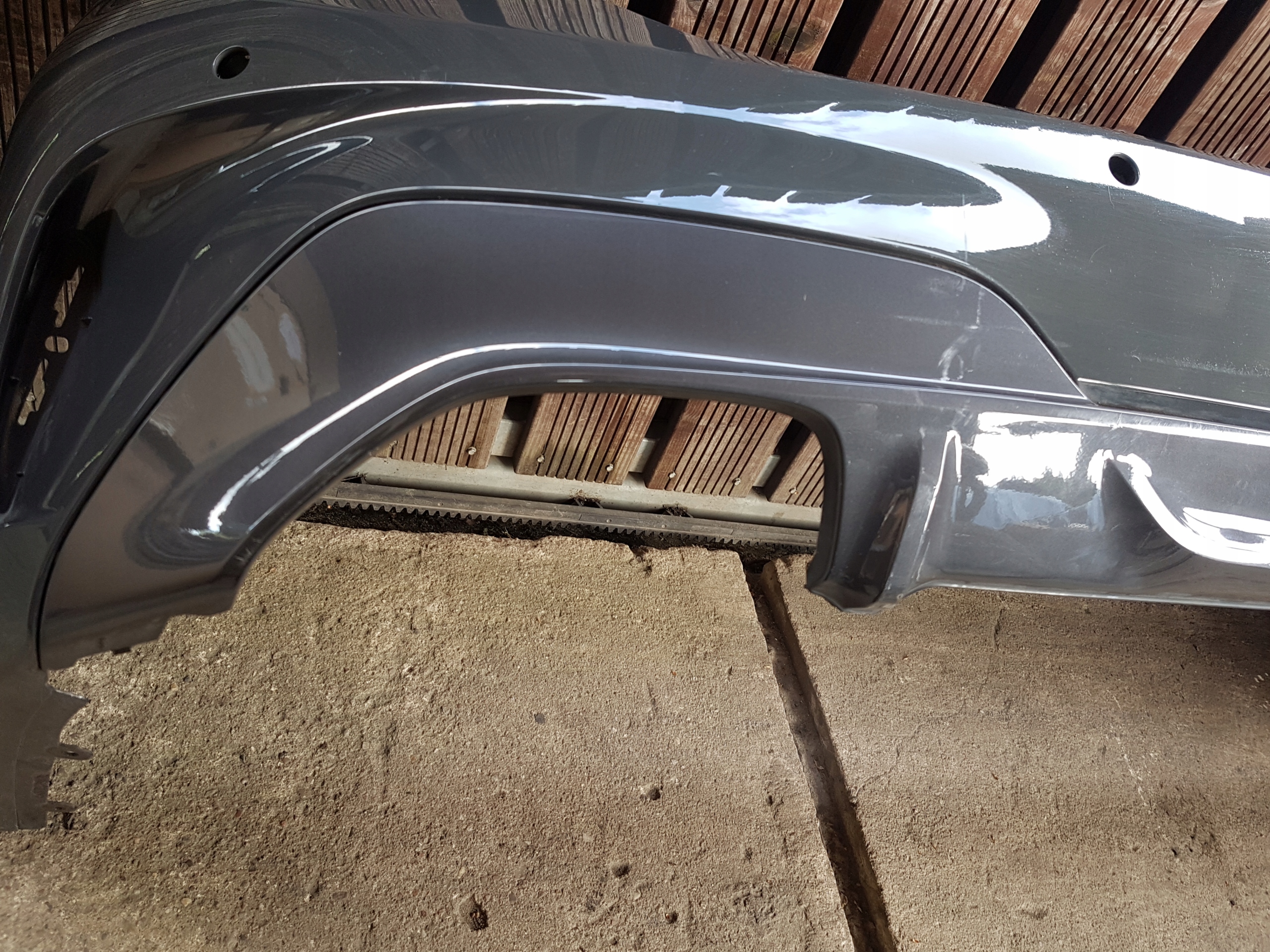 bumper rear BMW SERIA 3 G21 m-packet