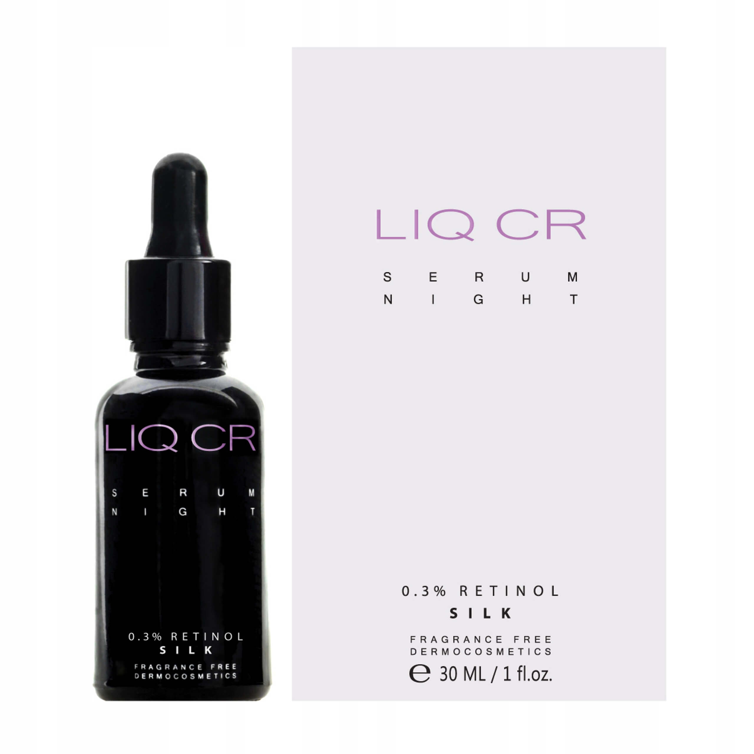 

Liqpharm Liq Cr Serum Night 0.3% Retinol Silk 30ml