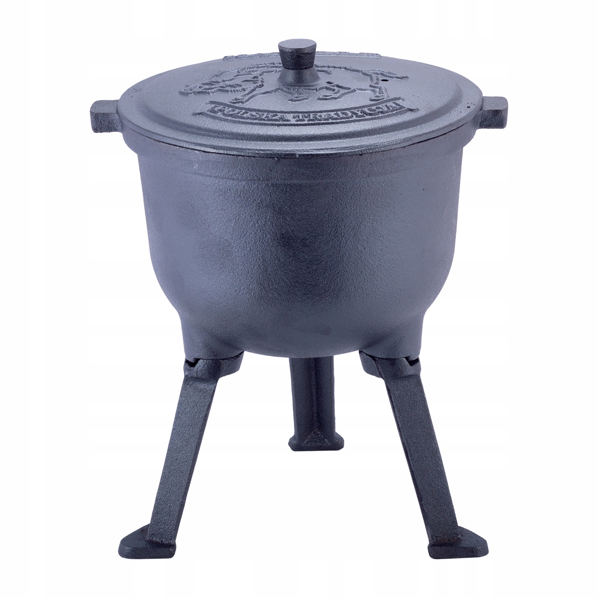 KOCIOŁEK MYŚLIWSKI GARNEK ŻELIWNY STOJĄCY NA OGNISKO 7,0 L KAMILLE Producent Kamille