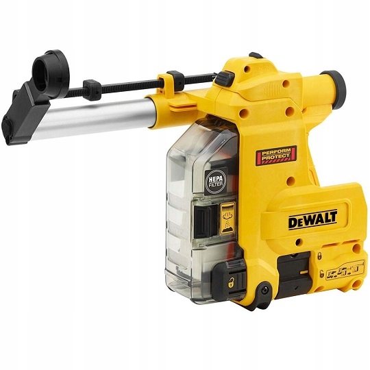 Systém odsávání prachu pro vrtací kladiva Sds+, Hepa, DeWalt [D25304DH-XJ]