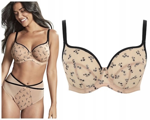 90JJ Panache Tango Luxe stellar biustonosz soft balcony na fiszbinach  14893184217 