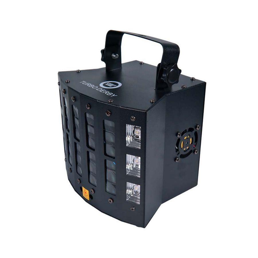 LIGHT4ME TURBO DERBY efekt dyskotekowy LED + pilot Kod producenta Turbo Derby