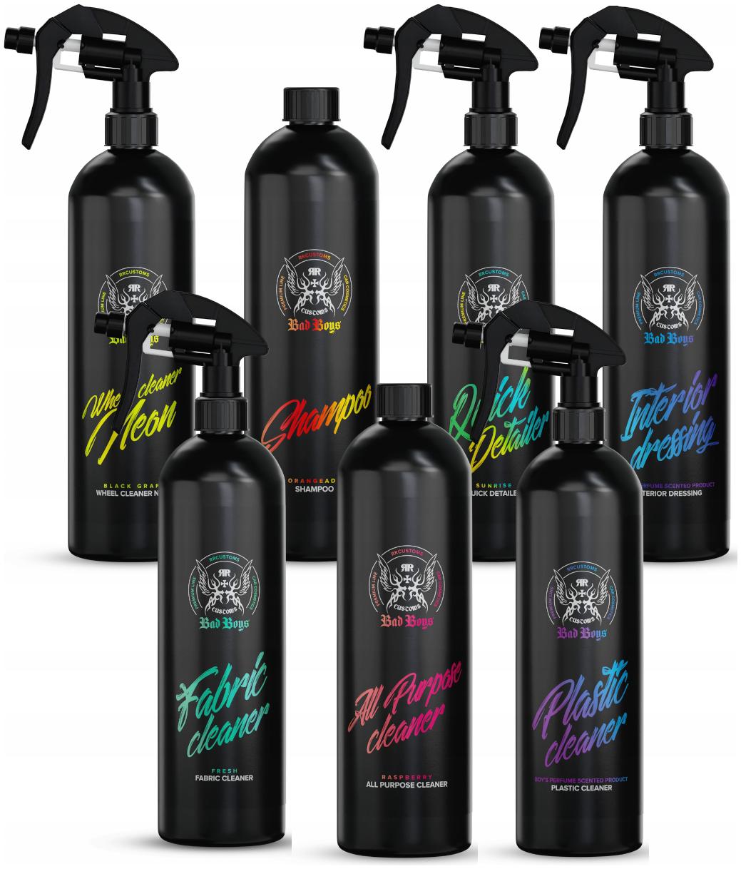 RR Customs RRC Bad Boys Mega Zestaw Kosmetyków Do Auta Detailing Prezent