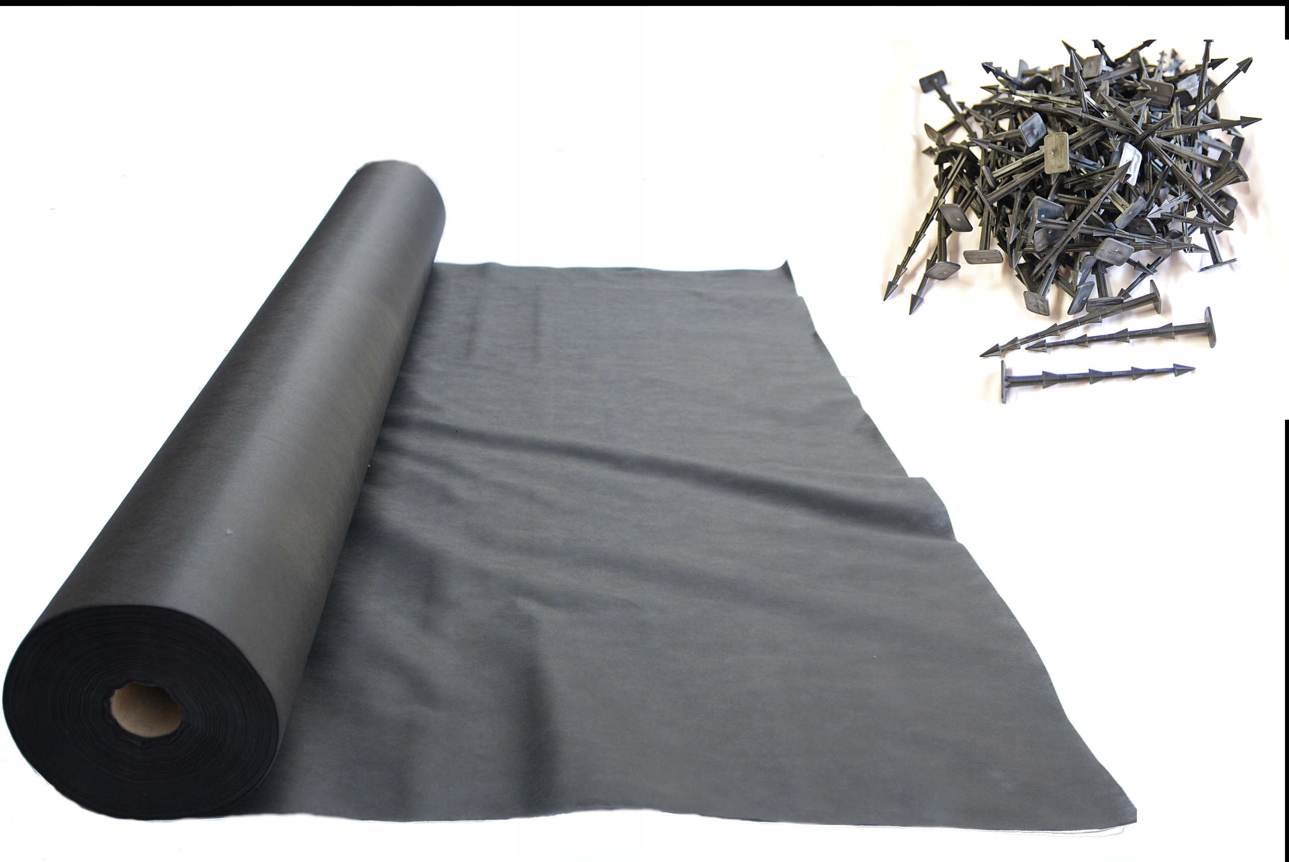 

Agrowłóknina 100mbX0.8m czarna Szpilki 100szt