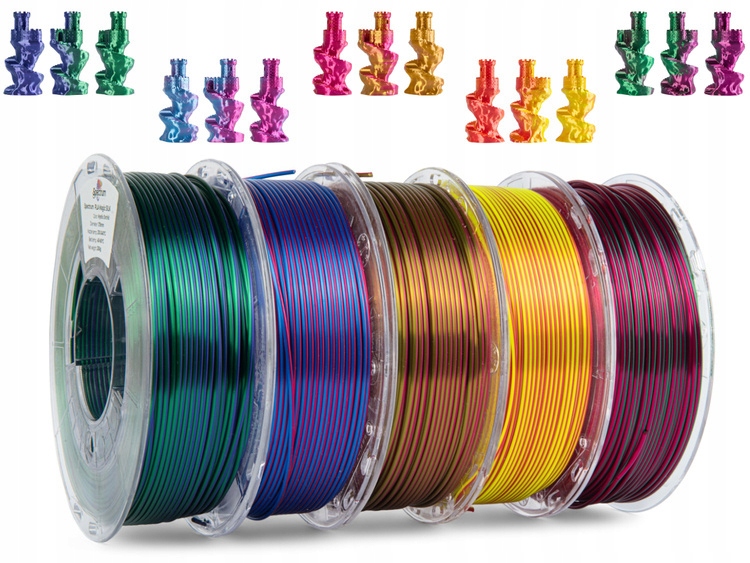 Filament Spectrum 5PACK Pla Magic Silk 1.75mm 5x 0.25kg