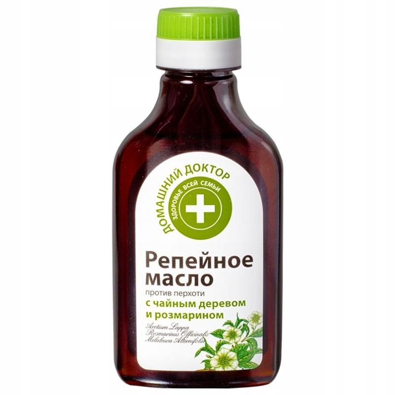 DOMOWY DOKTOR OLEJEK ŁOPIANOWY PRZECIWŁUPIEŻOWY