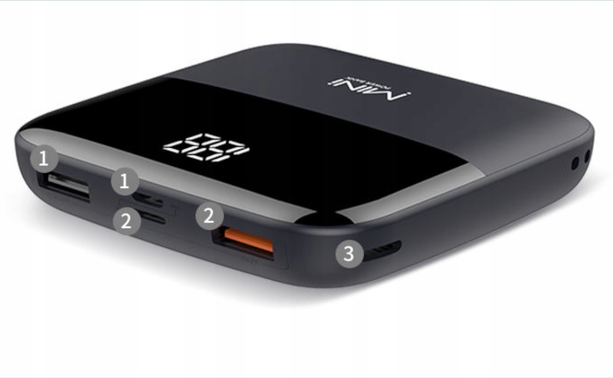 MINI POWER BANK LEMON LEKKI KIESZONKOWY USB-C PD SZYBKIE ŁADOWANIE Marka inna