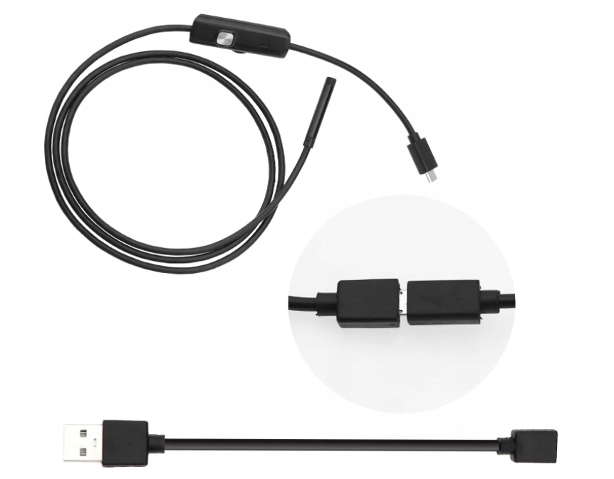 Kamera endoskopowa USB, wodoszczelna 1M Kod producenta th