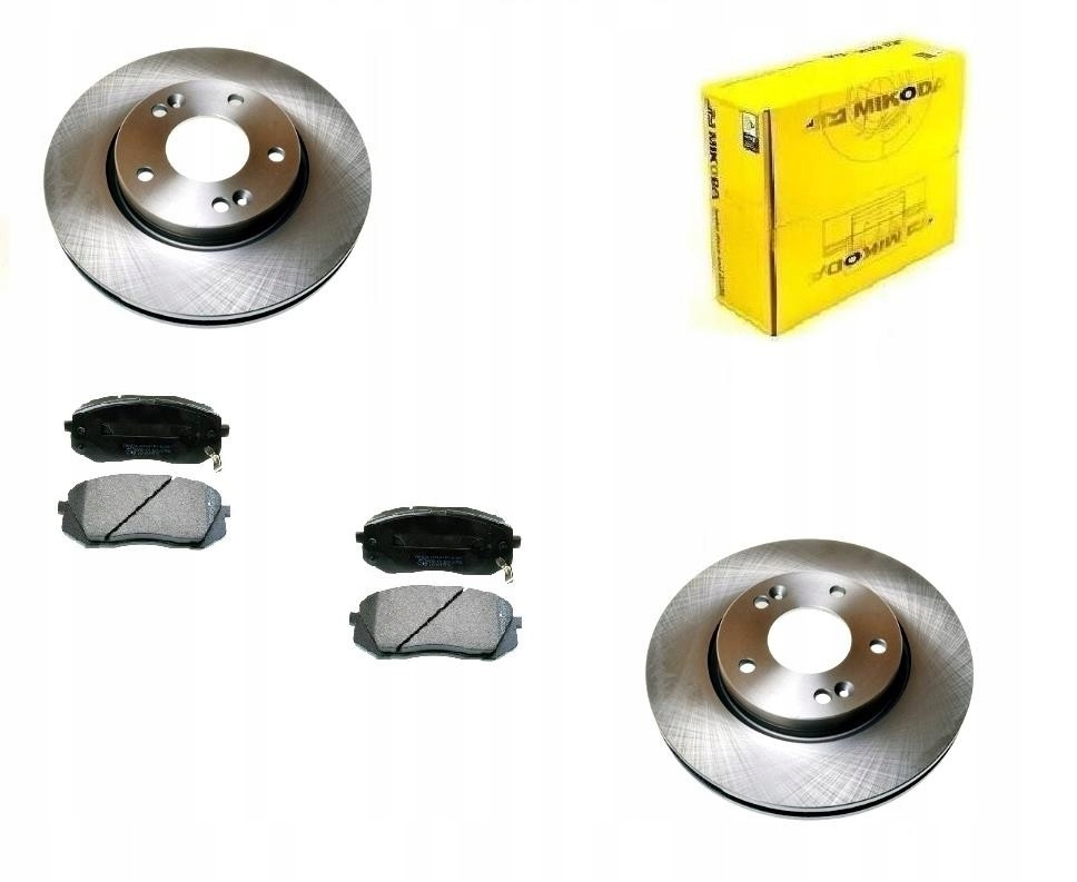 Kotouče Kia Carens III 2006-2013 Přední Sada 280 MM