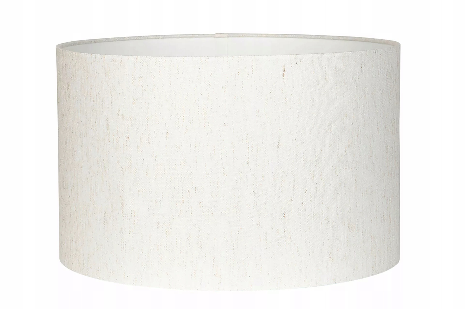 Stínidlo Na Lampu Válec Abażur bílý kulatý 40 cm