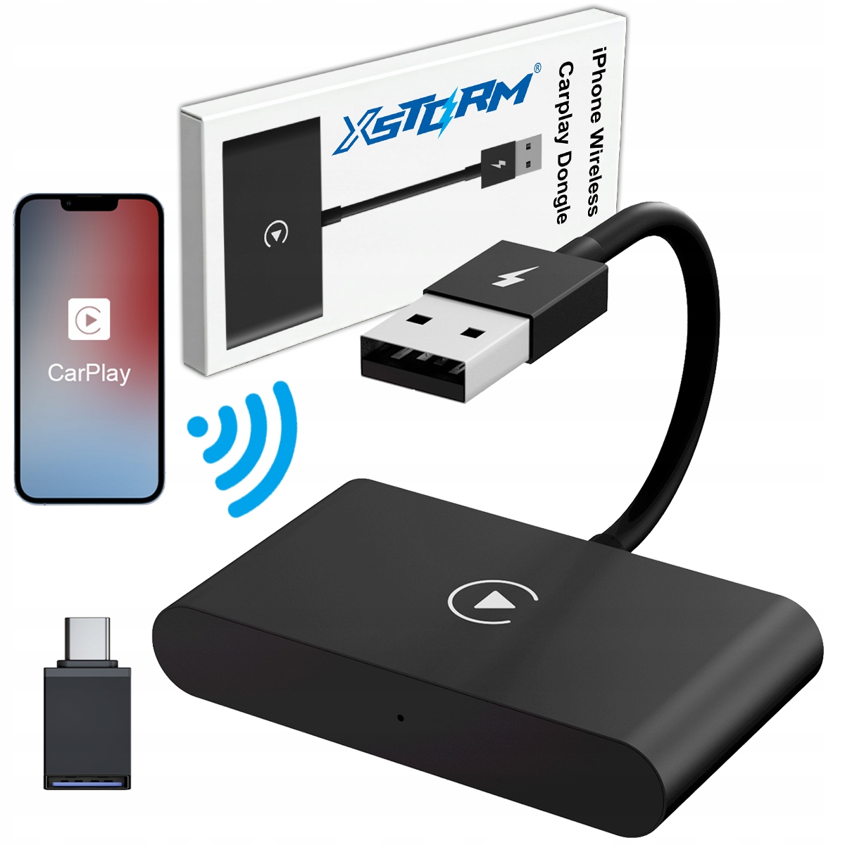 Bezprzewodowy Carplay Adapter Iphone Xstorm Wifi