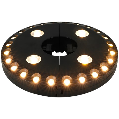

Lampa Oświetlenie Pod Parasol Ogrodowy, Okrągła