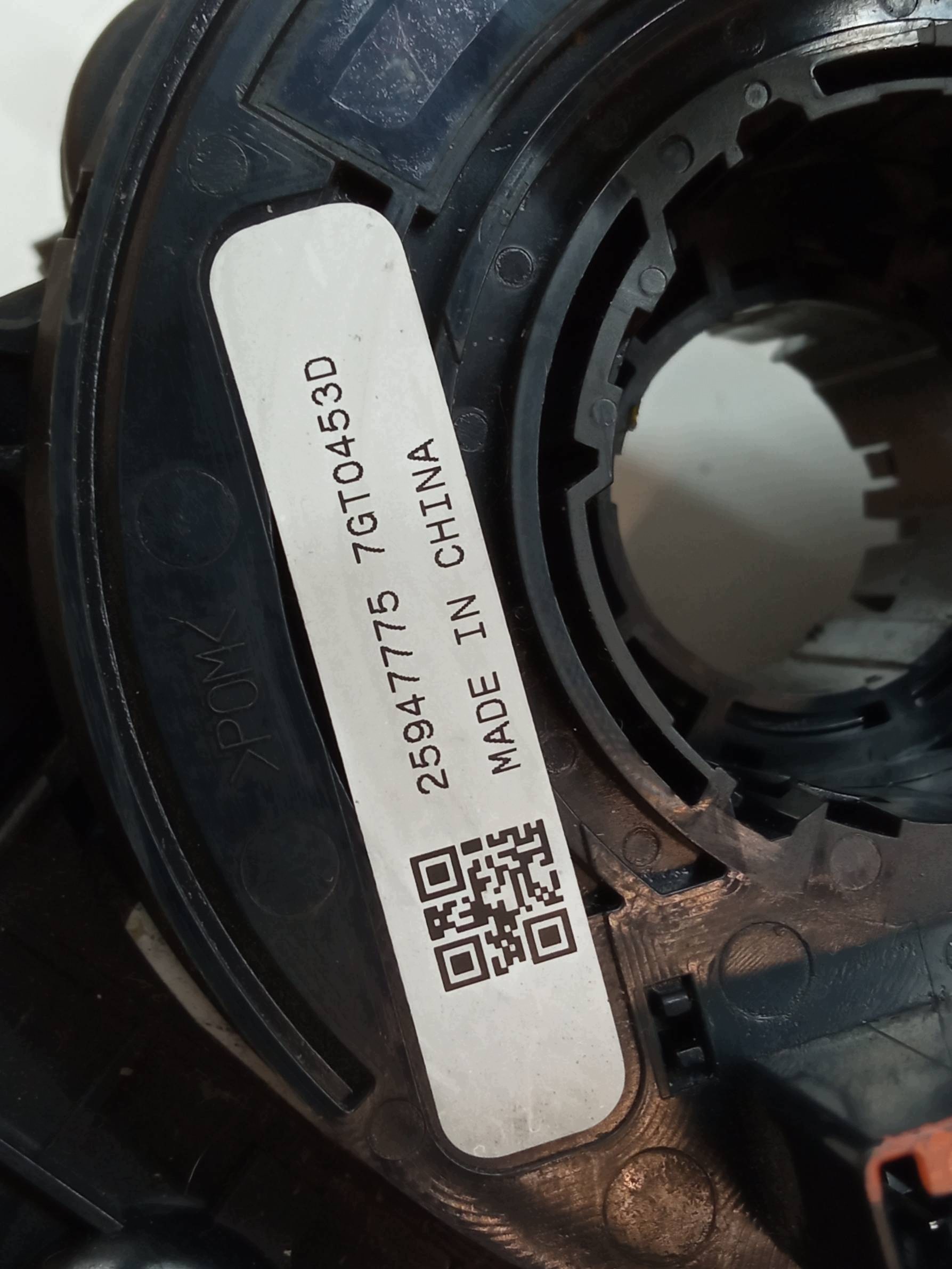 steering wheel levers and controls ring AIR BAG sensor 12771368 Opel Insignia and A
