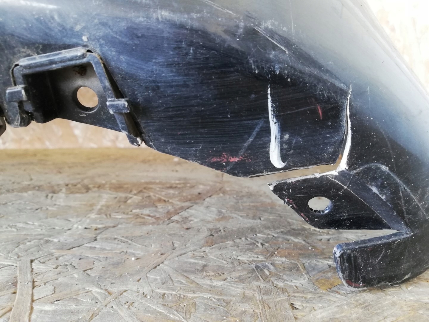 bumper rear part rear PEUGEOT 1007 PDC