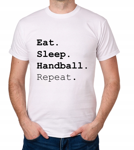 

koszulka Eat Sleep Handball Repeat prezent