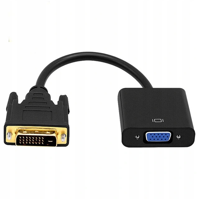 

Adapter Konwerter DVI-D 24+1 do Vga Przejściówka
