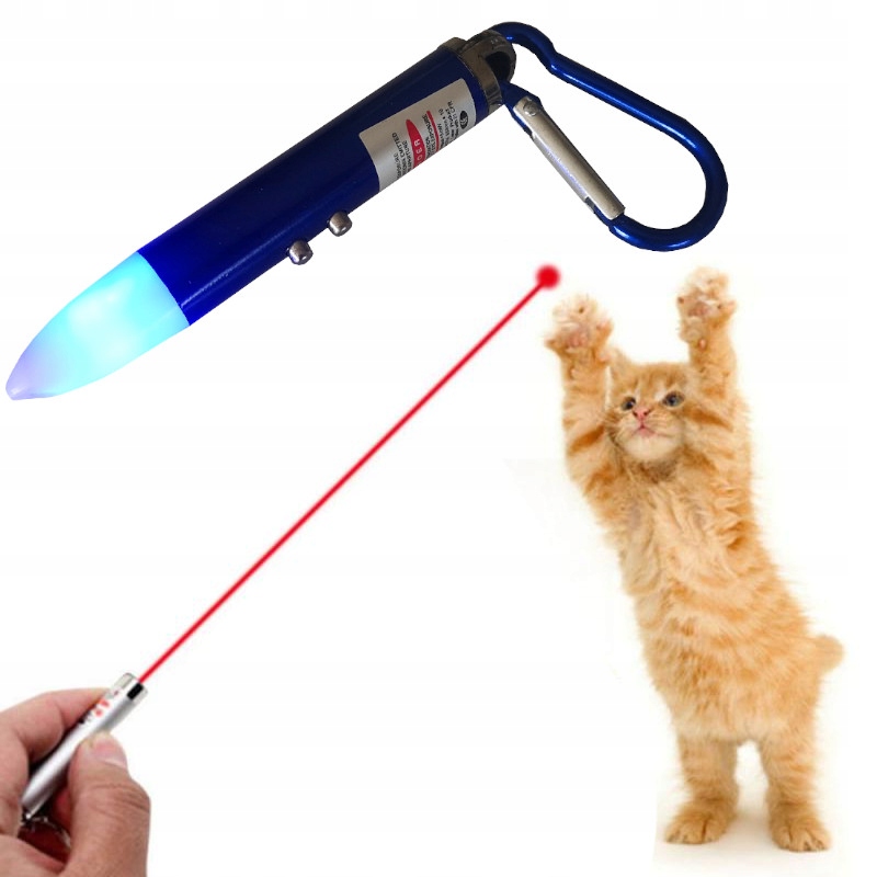 

3w1 Laser Wskaźnik Laserowy Latarka Zabawka Kota R