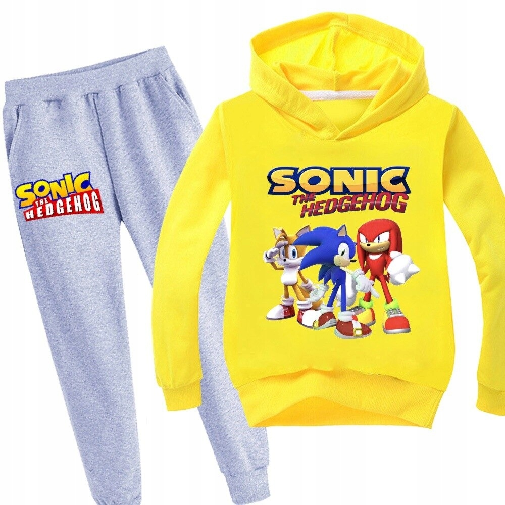 

Dres Sonic Spodnie Bluza Z Kapturem Kolory