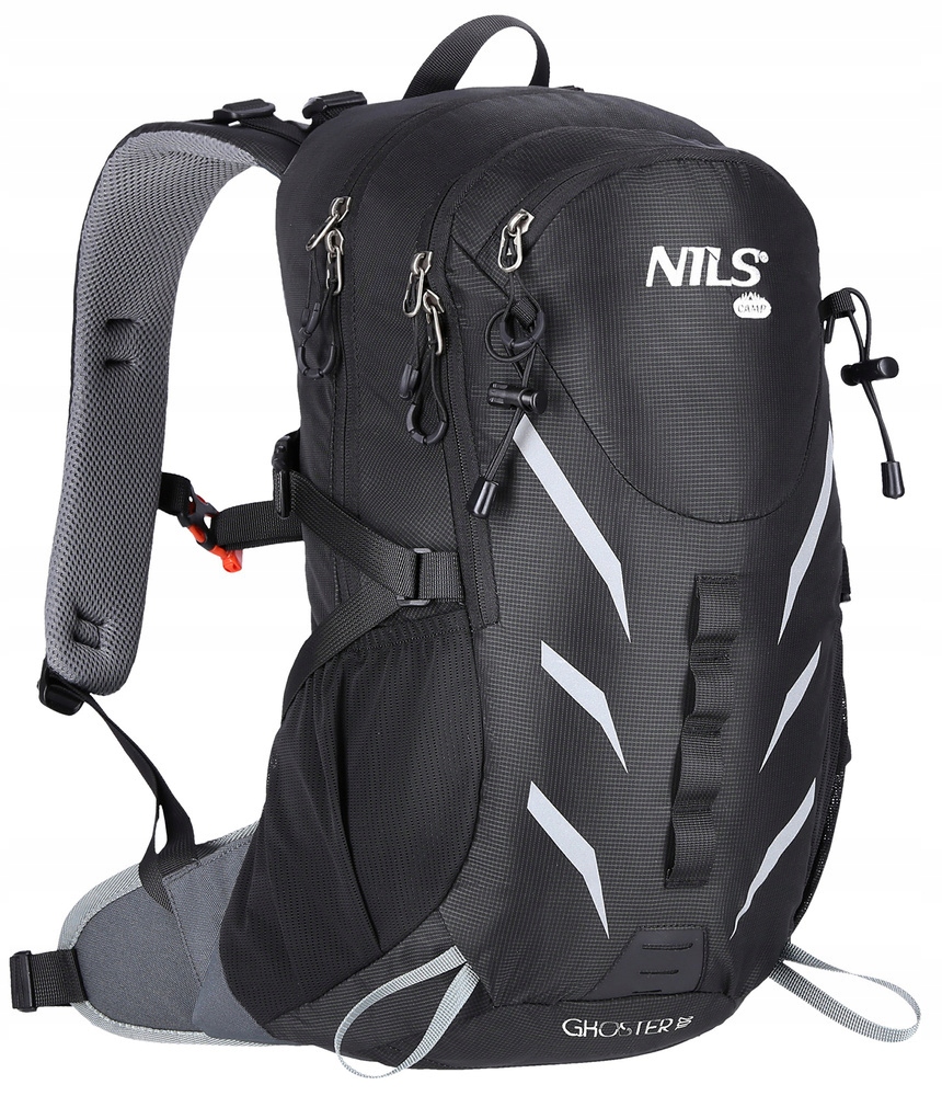 Batoh taktický vojenský sportovní batoh Nils, černý, 20 l