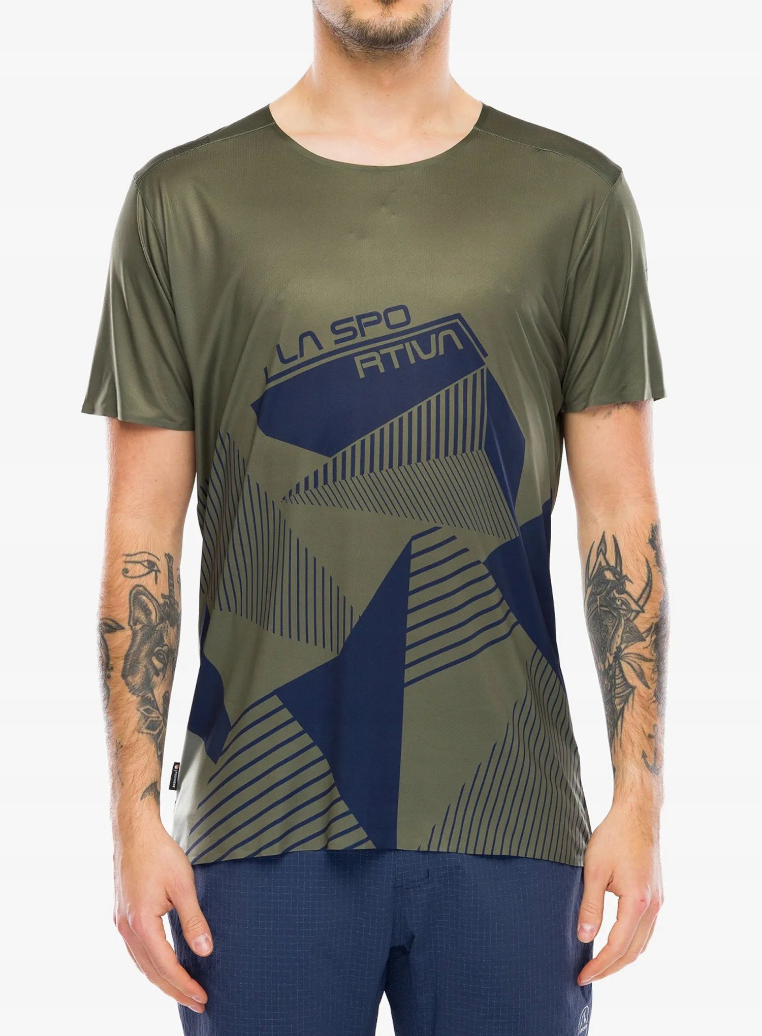 Lezecké tričko La Sportiva Comp T-Shirt cypress/night sky L
