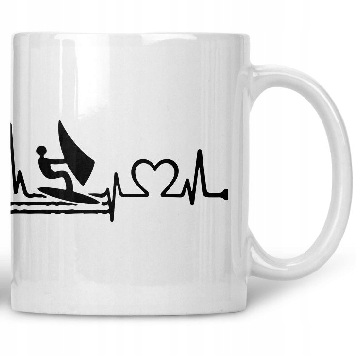 

Kubek Linia życia Ekg windsurfing