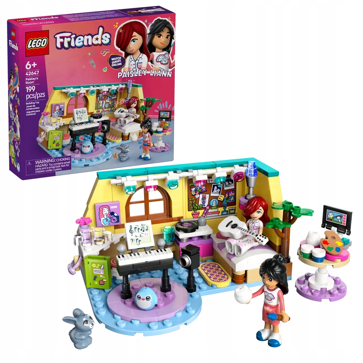 Lego Friends Pokoj Paisley 42647