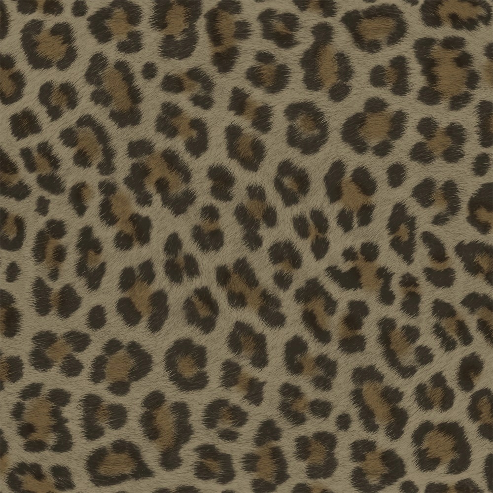 Tapeta s puntíky panterka leopard moderní