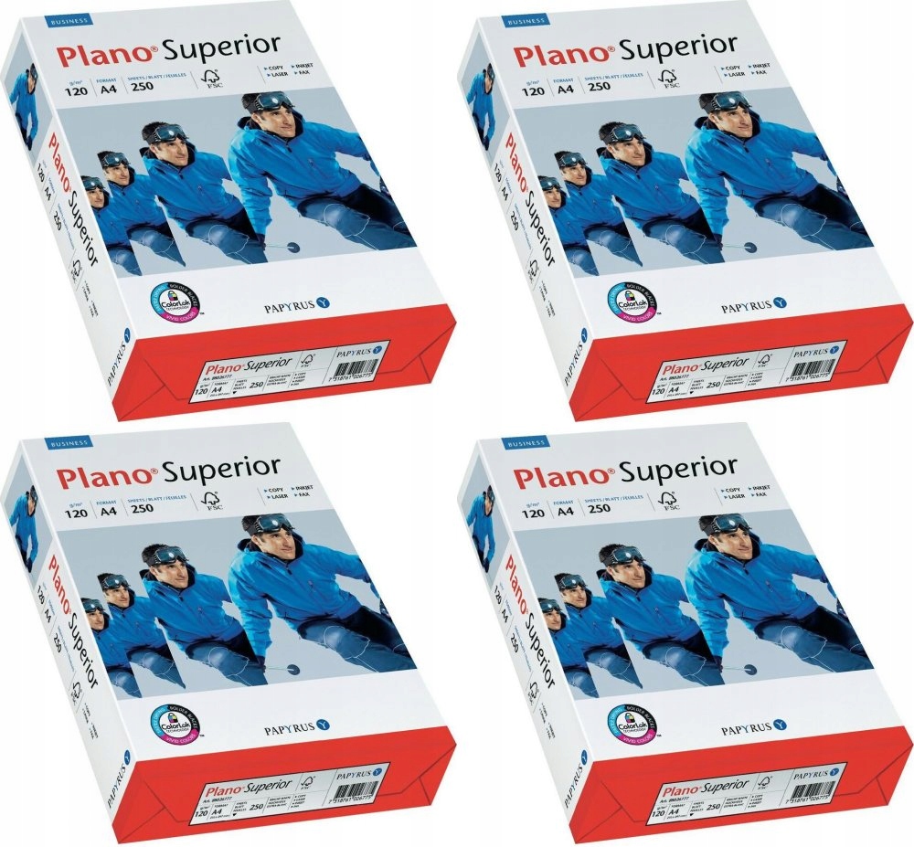 

Papier ksero Papyrus A4 120g 250k x4